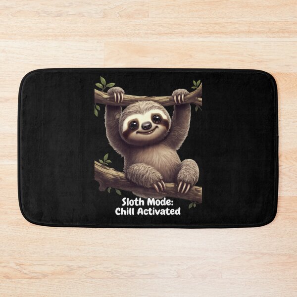 Item preview, Sloth Mode Chill Activated Sweatshirt designed and sold by Cat-butt-shirts.