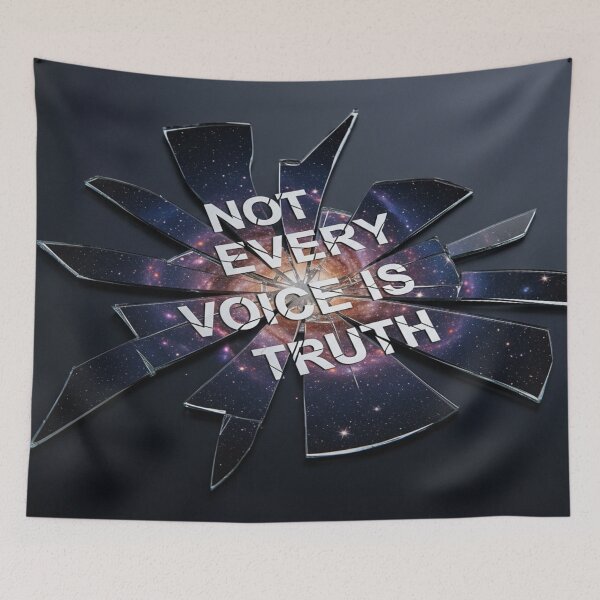 Item preview, Not Every Voice Is Truth – Cosmic Mirror Design designed and sold by Cristhian Almanza.
