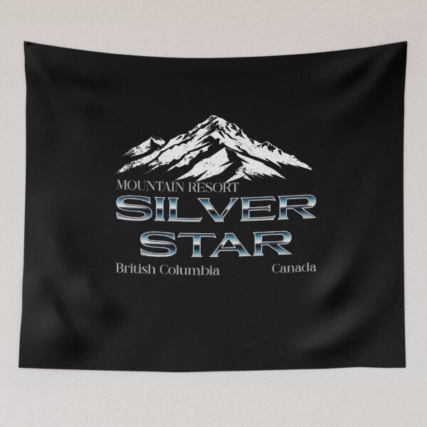 Item preview, Silver Star Ski Resort  designed and sold by TheEndDesign.