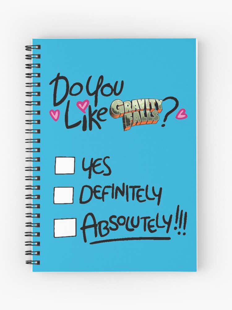 Yes Definitely Absolutely Spiral Notebook By Onthetoontraill Redbubble