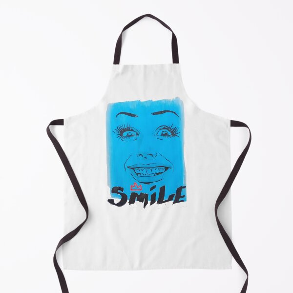 Item preview, Blue Smile – Minimalist Face Art with Bold Expression designed and sold by RennerRangel.