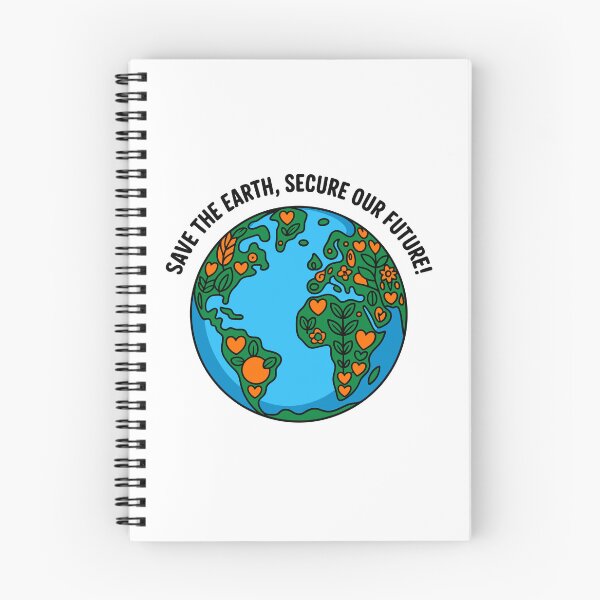 Item preview, Save The Earth, Secure Our Future! Environmental Activist Planet Conservation designed and sold by artcultreone.