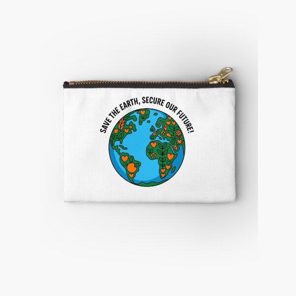 Item preview, Save The Earth, Secure Our Future! Environmental Activist Planet Conservation designed and sold by artcultreone.