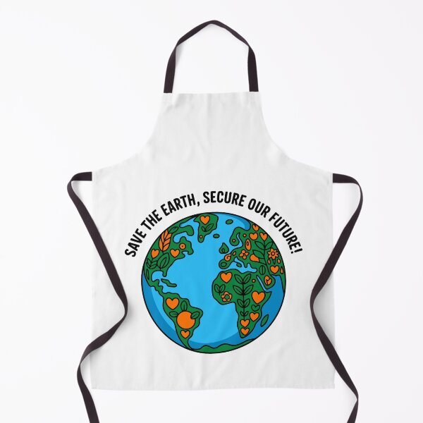 Item preview, Save The Earth, Secure Our Future! Environmental Activist Planet Conservation designed and sold by artcultreone.