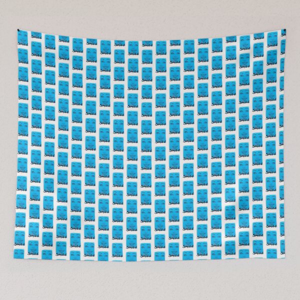 Item preview, Blue Smile – Minimalist Face Art with Bold Expression designed and sold by RennerRangel.