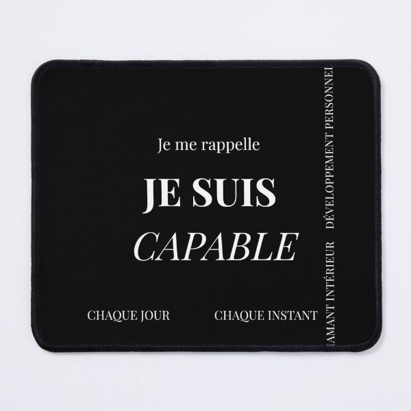 Item preview, "I am capable" – Positive Affirmation & Personal Development designed and sold by DIAMVERA.