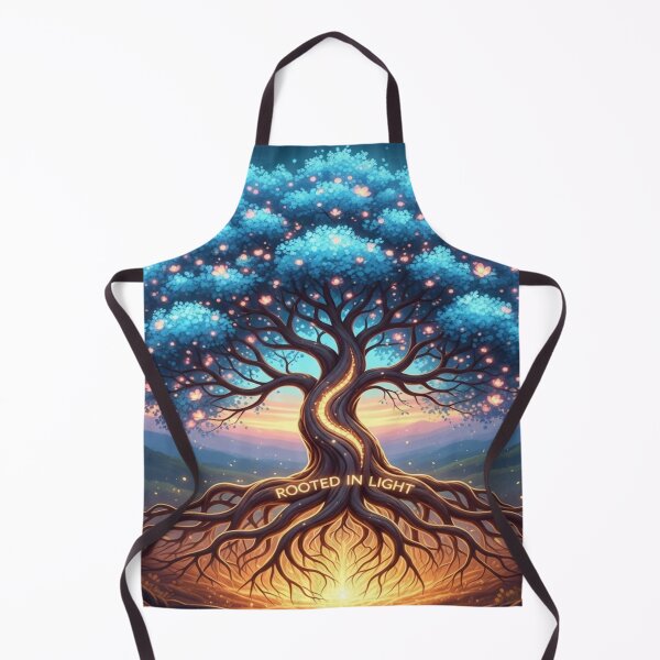 Item preview, Rooted in Light – Cosmic Tree Illustration designed and sold by Cristhian Almanza.