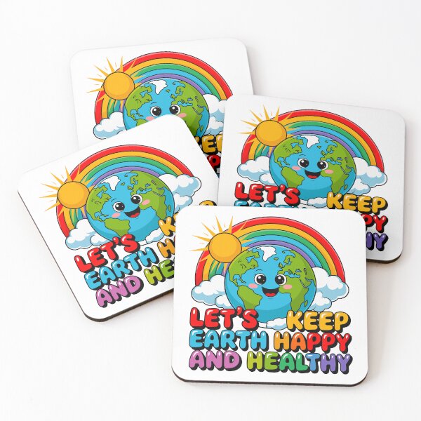 Item preview, Let's Keep Earth Happy And Healthy Earth Day Environmental Planet Protection designed and sold by artcultreone.
