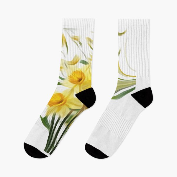 Item preview, Golden Daffodils in Motion designed and sold by ArtbyValks.