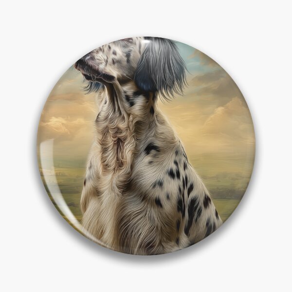 Item preview, English Setter in a Landscape designed and sold by PetsArt.