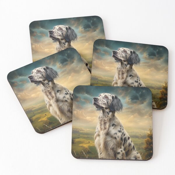 Item preview, English Setter in a Landscape designed and sold by PetsArt.