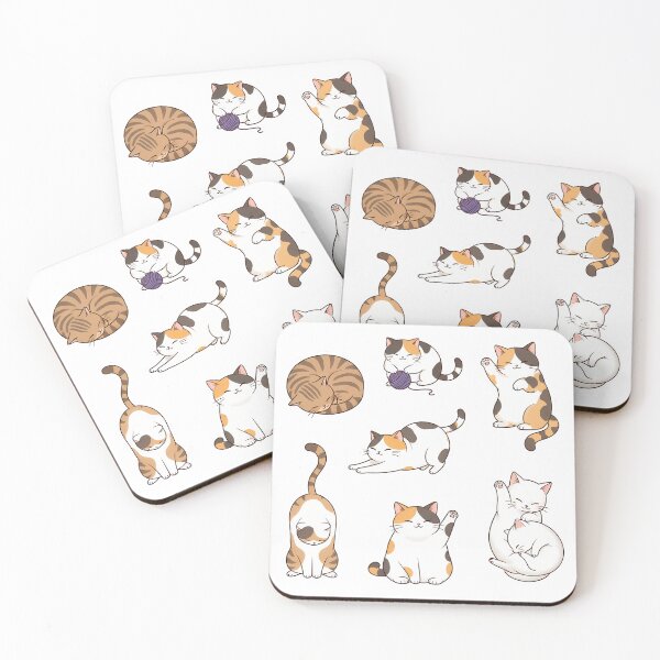Item preview, Adorable Cat Stickers - Funny Feline Friends Illustrations designed and sold by PopDesignStyle.