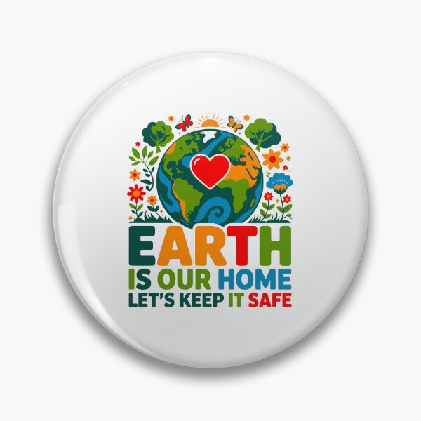 Item preview, Earth Is Our Home Let's Keep It Safe Planet Conservation Environmentalist Earth Day designed and sold by artcultreone.