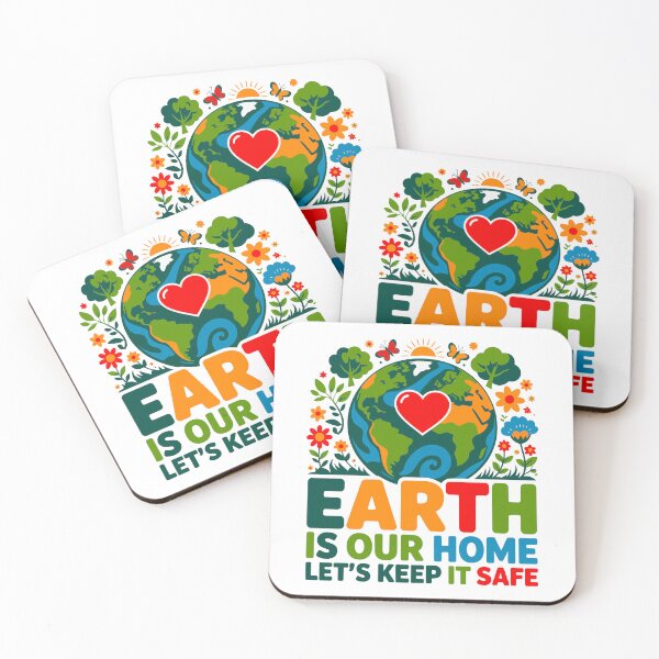 Item preview, Earth Is Our Home Let's Keep It Safe Planet Conservation Environmentalist Earth Day designed and sold by artcultreone.