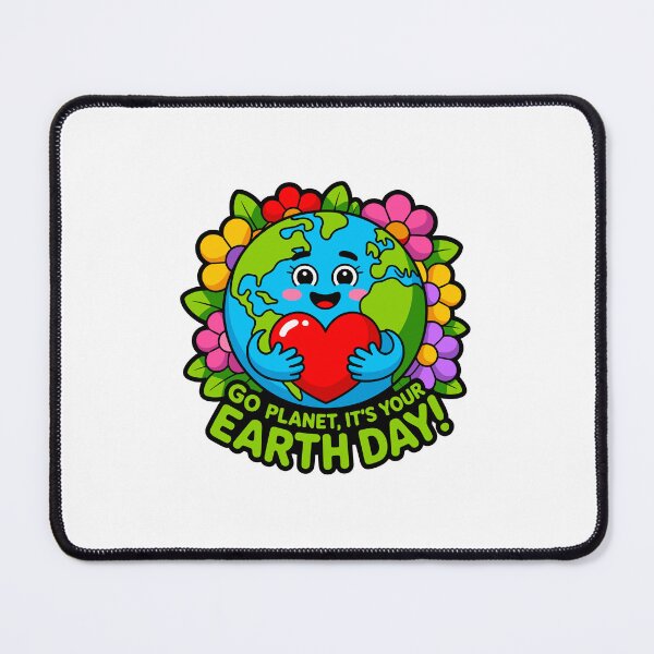 Item preview, Go Planet, It's Your Earth Day! Earth Day Environmentalist Nature Lover Planet Protection designed and sold by artcultreone.