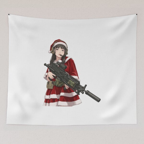 Item preview, Machine Gun Girl designed and sold by RAWLIFEGRAPHIC.