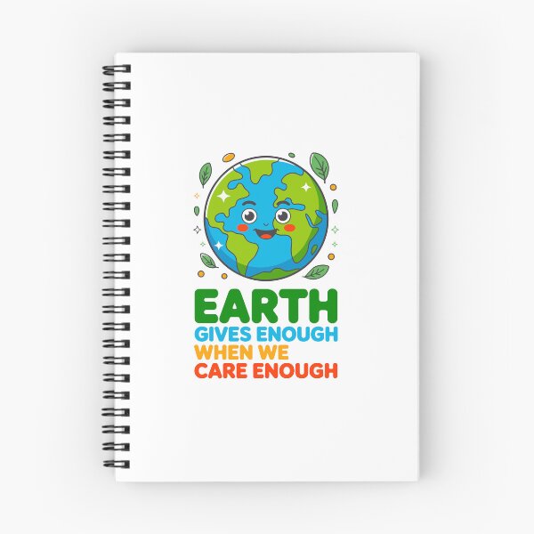 Item preview, Earth Gives Enough When We Care Enough Earth Day Environmentalist Conservation designed and sold by artcultreone.