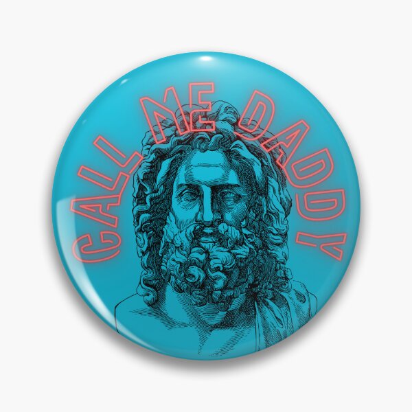 Artikelvorschau, Zeus Call Me Daddy blue entworfen und verkauft von AncHist101.