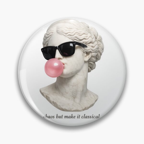 Item preview, Marble Bust with Sunglasses and Bubble Gum designed and sold by jgvisualarts.