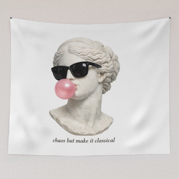 Item preview, Marble Bust with Sunglasses and Bubble Gum designed and sold by jgvisualarts.