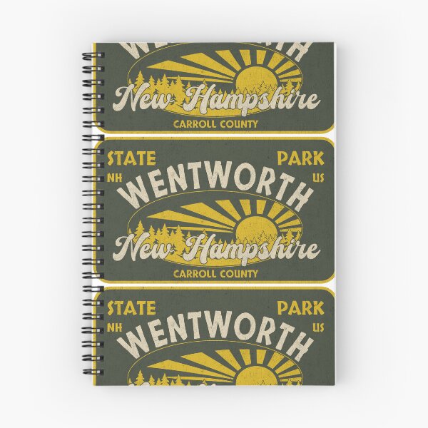 Item preview, Wentworth State Park, Carroll County, New Hampshire, badge design designed and sold by Wanderful-roads.