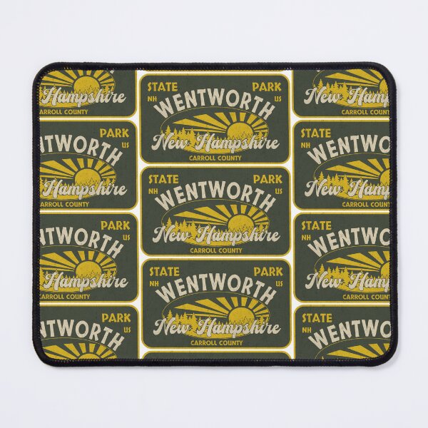 Item preview, Wentworth State Park, Carroll County, New Hampshire, badge design designed and sold by Wanderful-roads.