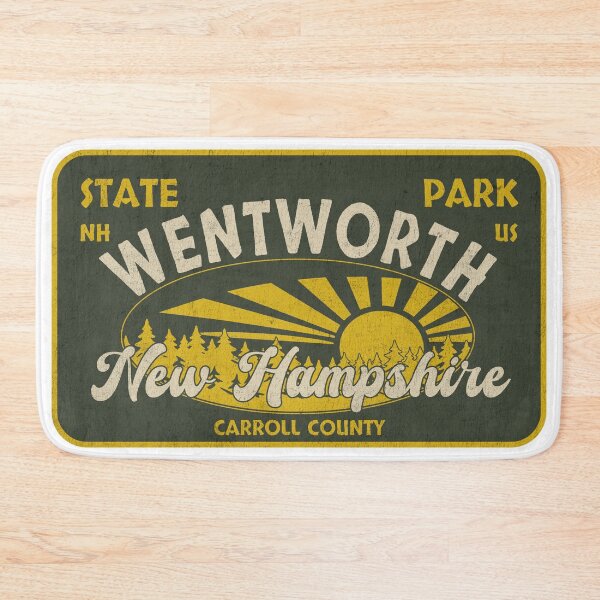 Item preview, Wentworth State Park, Carroll County, New Hampshire, badge design designed and sold by Wanderful-roads.