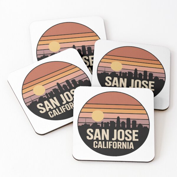 Item preview, San Jose: Retro Sunset Skyline designed and sold by CircinusStore.