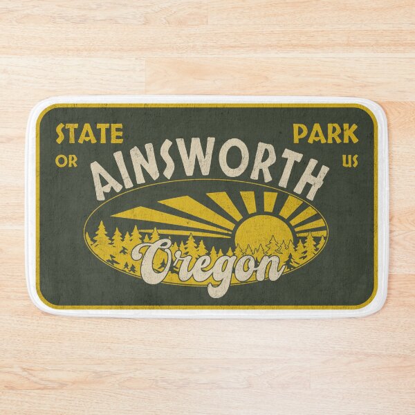 Item preview, Ainsworth State Park, Oregon, badge design designed and sold by Wanderful-roads.