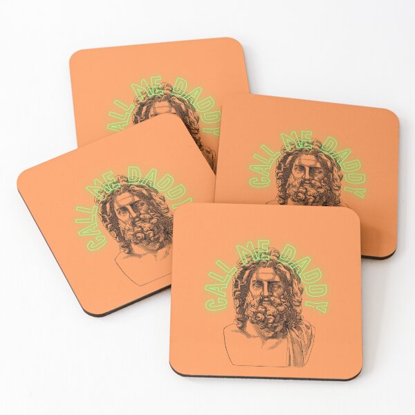 Item preview, Zeus, llámame papi naranja designed and sold by AncHist101.