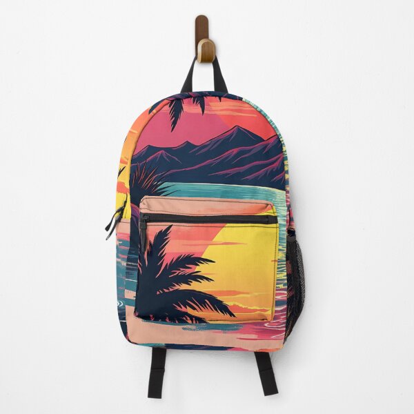 Item preview, Retro Sunset Mountains Vintage Aesthetic T-Shirt Design designed and sold by GOUR FASHION.