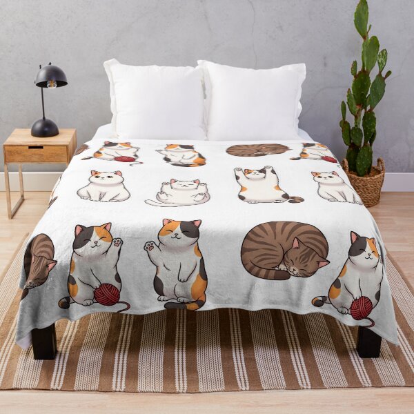 Item preview, Adorable Cat Stickers Set - Funny Feline Friends designed and sold by PopDesignStyle.
