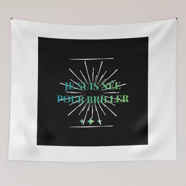 Item preview, "I was born to shine" – Motivational Quote & Stellar Brilliance designed and sold by DIAMVERA.