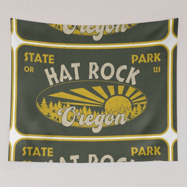 Item preview, Hat Rock State Park, Oregon, badge design designed and sold by Wanderful-roads.