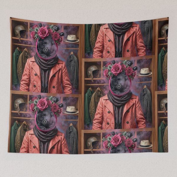 Item preview, Surrealism, identity, anonymity, symbolism, floral art, metaphor, fashion, contrast, abstraction, introspection designed and sold by G-M-Designs.
