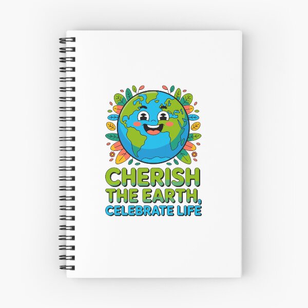 Item preview, Cherish The Earth Celebrate Life Environmental Activist Planet Supporter Nature Lover designed and sold by artcultreone.