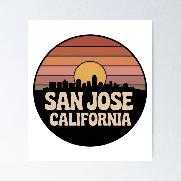 Item preview, San Jose: Sunset Skyline designed and sold by CircinusStore.
