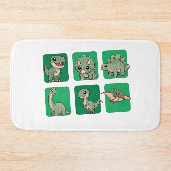 Item preview, Cute Cartoon Dinosaurs and Pterodactyl Sticker Pack designed and sold by PopDesignStyle.
