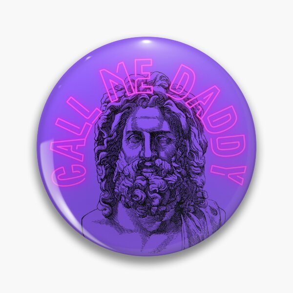 Item preview, Zeus Call Me Daddy purple designed and sold by AncHist101.