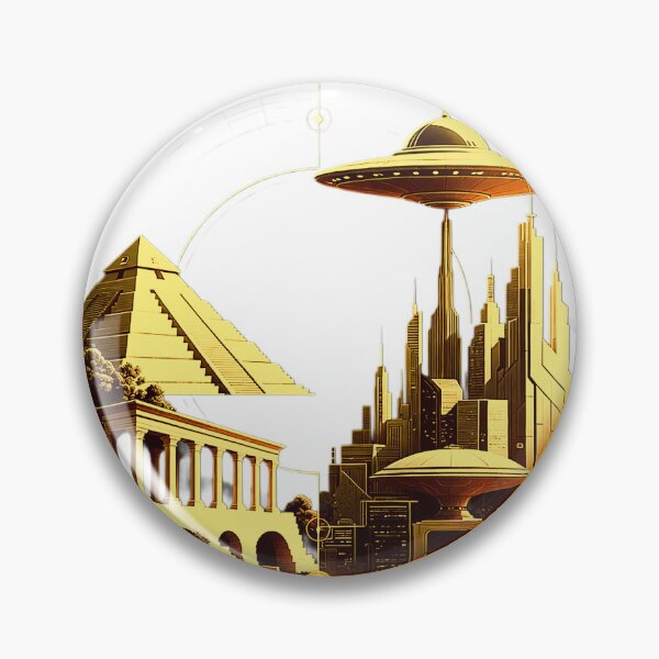 Item preview, Time loop ancient to modern designed and sold by AncientUFO.