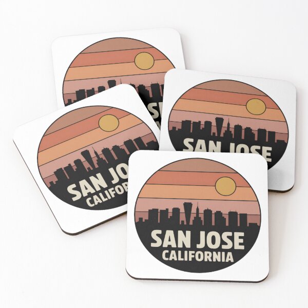 Item preview, San Jose California: Sunset Skyline designed and sold by CircinusStore.