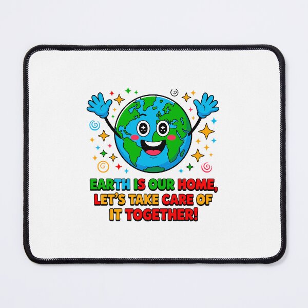 Item preview, Earth Is Our Home, Let's Take Care Of It Together! Environmentalist Planet Protection Advocate designed and sold by artcultreone.