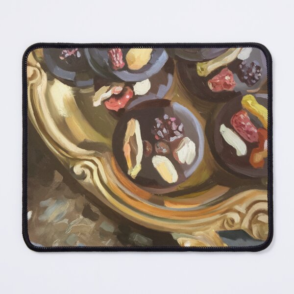 Item preview, French Gourmet Chocolate Art | Elegant Dessert Kitchen Wall Decor designed and sold by CARRAANN.