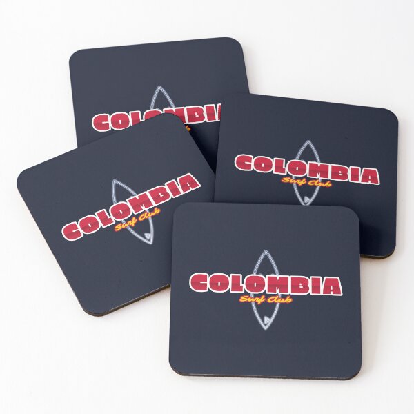 Item preview, Retro Colombia Surf Club Graphic designed and sold by Bold & Brewed.