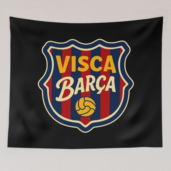 Item preview, BAR-CE-LON-A Logo FC Merchandise designed and sold by ralfssyt.