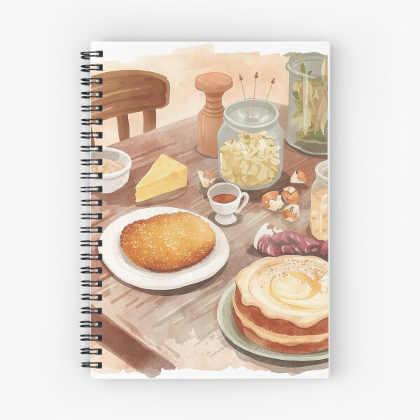Item preview, The Old Kitchen Table — Vintage Cooking Still Life Print designed and sold by VintageTips.