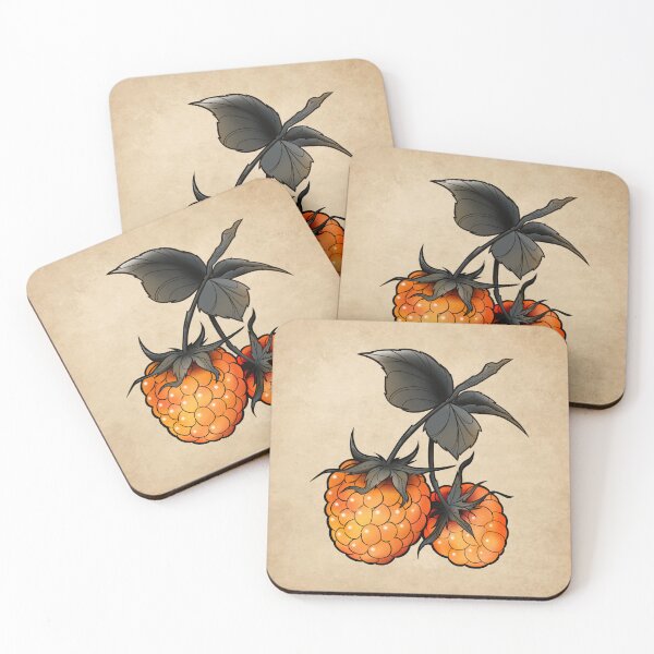 Item preview, Orange Raspberries designed and sold by RetroCoven.
