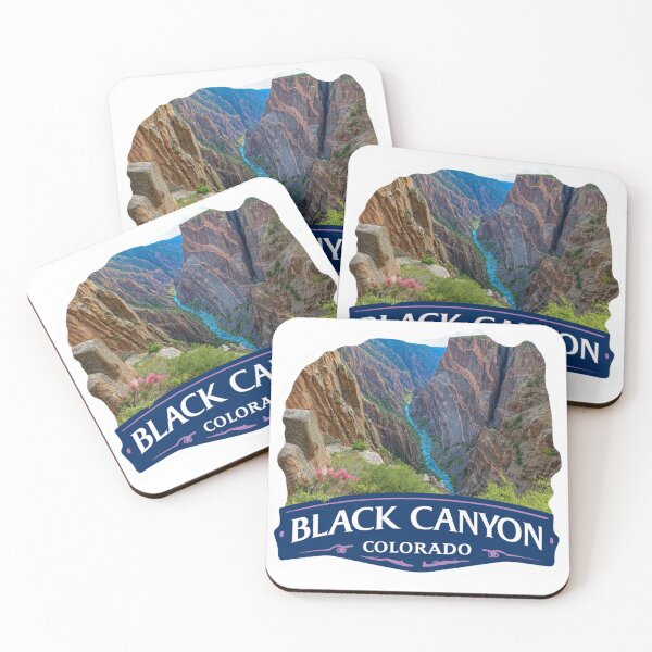 Item preview, Black Canyon of the Gunnison Colorado Deep River Gorge National Park Sticker designed and sold by Blurbean.