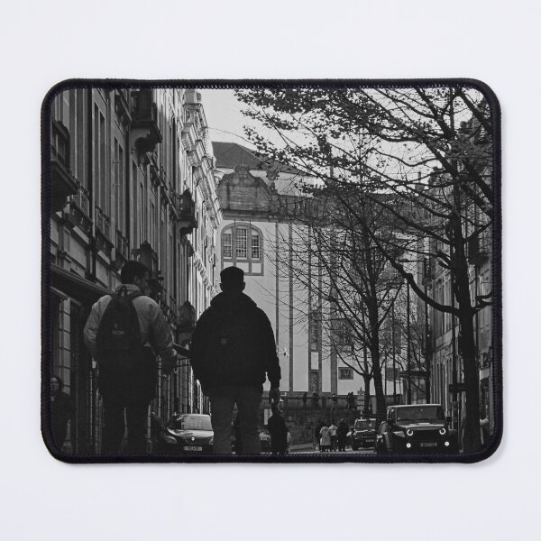Item preview, City Street Walk in Black and White designed and sold by Mileno Frigatto.
