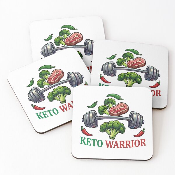 Item preview, Keto Warrior – Spicy Gym Nutrition & Heavy Lifting Art designed and sold by DOROTA-0909.